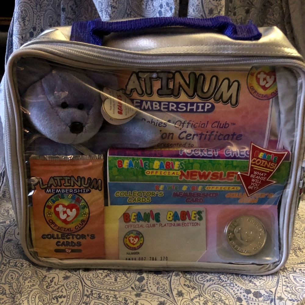 Beanie baby to be platinum membership